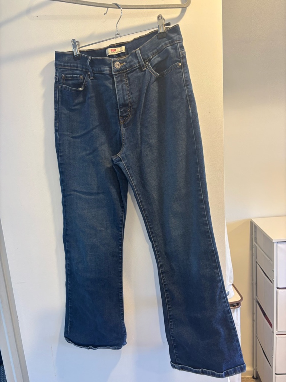 Levi's Blue Flared Women's Jeans